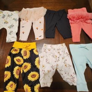 Colorful Baby Leggings Set